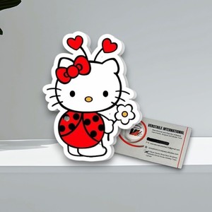 แผ่นอะคริลิคสำหรับต่อขนตาลายเฮลโลคิตตี้ อุปกรณ์เสริมขนตา พิมพ์ลายเต่าทอง รูปทรงวงรี พร้อมโลโก้สั่งทำได้ - Product Image 3