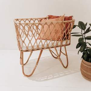 Berceaux de chevet en rotin pour bébés, berceaux naturels, lits pour enfants - Product Image 3