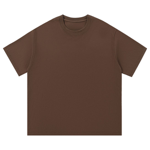 เสื้อยืดแขนสั้นทรงโอเวอร์ไซส์สไตล์วินเทจสำหรับผู้ชาย ผ้าคอตตอน 100% คุณภาพสูง ซักด้วยกรด ให้สีซีดแบบย้อนยุค เป็นมิตรต่อสิ่งแวดล้อม แห้งเร็ว - Product Image 2