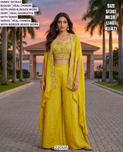 Lehenga Choli Royal Divine, tenue traditionnelle pour femmes, longueur au sol, pour les fêtes - Product Image 3