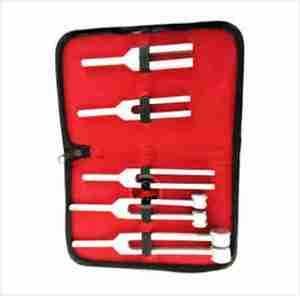 ชุดส้อมเสียงเหล็กคุณภาพสูง 5 ชิ้น สำหรับการบำบัดด้วยเสียง 128 256 512 1024 2048 เครื่องมือผ่าตัดแบบใช้ซ้ำได้ - Product Image 5