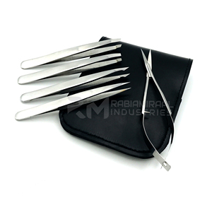 Pince à épiler de luxe RMI de haute qualité en acier inoxydable, à précision, pour volume de cils, écologique et réutilisable - Product Image 3