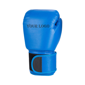 Gants d'entraînement de boxe professionnels personnalisés en cuir PU de qualité supérieure, imperméables, respirants, légers, à doigts complets, avec poignet réglable - Product Image 2