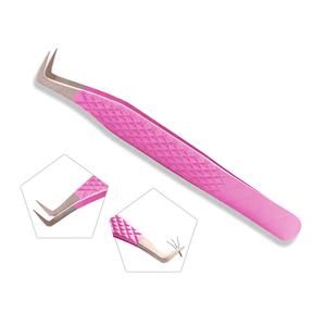 Pinzas de pestañas clásicas y de volumen hechas a mano con herramienta de belleza de Punta puntiaguda para una mayor seguridad y mejores resultados - Product Image 2