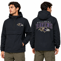 Veste Anorak Personnalisée Club Eagles pour Hommes, Logo Brodé, Pull à Capuche Coupe-Vent, Vêtements de Sport, Fabricant Grossiste