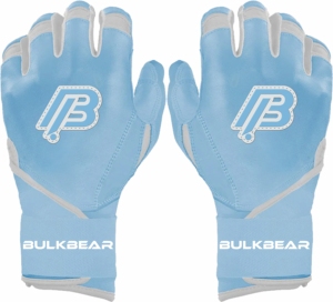 Gants de frappeur de baseball en cuir professionnels, technologie d'adhérence améliorée, fabrication légère par BULKBEAR INTERNATIONAL - Product Image 1