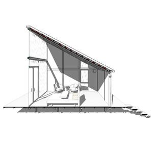 Invernaderos Prefabricados de Diseño Industrial Moderno con Techo de Hojas de Palma, Nuevos Edificios Prefabricados 40HC NB05, Bungalows de Vietnam de 42 m² - Product Image 5