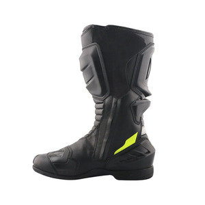 New Arrival <b>Men</b> Motorcycle Leather Boots Premium Quality Custom Design ODM Strong Grip Riding <b>Shoes</b> Wholesale - Product Image 3