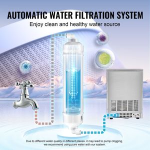 Macchina Commerciale per Produzione Ghiaccio a Cubetti, 450 libbre/24H, 160 Cubetti in 12-15 Minuti, Macchina per Ghiaccio Commerciale da 130 libbre - Product Image 4