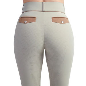 Los mejores pantalones de equitación para niñas con logotipo personalizado al por mayor, ropa ecuestre, nuevo diseño, pantalones ajustados para montar a caballo - Product Image 5