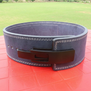 Custom Logo Lever Buckle <b>Weight</b> Lifting Belt Gym Fitness <b>Training</b> High Quality Powerlifting Belt Adjustable Workout Belt OEM - Product Image 4