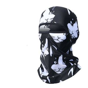 Masque facial intégral en soie pour hommes et femmes, fabriqué en usine, impression par sublimation personnalisée, vente en gros - Product Image 4