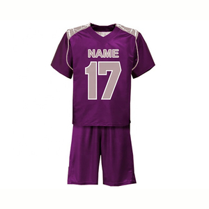 ชุดลาครอสคุณภาพสูงสำหรับทีมเยาวชน ชุดกีฬา เสื้อและกางเกงขาสั้นลาครอส แบบซับลิเมชั่นและปักลาย - Product Image 2