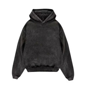 Nouvelle Arrivée 2026 – Sweat à Capuche Personnalisé en Coton Épais Délavé à l'Acide, Vente en Gros Directe Usine, Vêtements Streetwear - Product Image 3