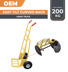 รถเข็นเหล็กสำหรับงานหนัก OEM แบบ 2 ล้อ สำหรับขนย้ายวัสดุ ใช้ในคลังสินค้า เวียดนาม - Product Image 3