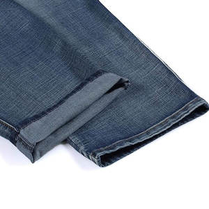 Jeans Casuales de Pierna Recta para Hombre, Pantalones Vaqueros Clásicos Vintage con Bolsillo, Mezcla de Algodón Cómoda, Jeans de Moda Urbana Duraderos - Product Image 5