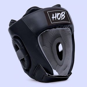 Protector de Cabeza para Boxeo, Rojo y Negro, Cuero PU, Cierre de Hebilla, Unisex, Casco Deportivo para Adultos - Product Image 4