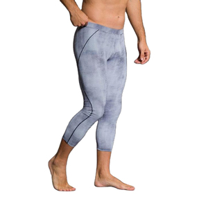Leggings de compression MMA pour hommes, personnalisés OEM, vente en gros, nouvelle collection, séchage rapide, respirants, taille élastique, haute qualité - Product Image 1