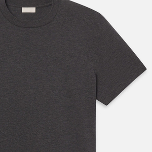 เสื้อยืดคอกลมแขนสั้น ดีไซน์และวัสดุคุณภาพสูง สำหรับใส่ลำลองทุกวัน รุ่นพื้นฐาน ปี 2026 ผลิตจากผ้าฝ้ายเนื้อนุ่มสบาย - Product Image 4