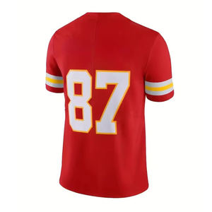 ชุดกีฬาระบายอากาศได้ดี เสื้ออเมริกันฟุตบอล ออกแบบเองได้ แห้งเร็ว คุณภาพสูง เสื้ออเมริกันฟุตบอลขายดีที่สุด - Product Image 3