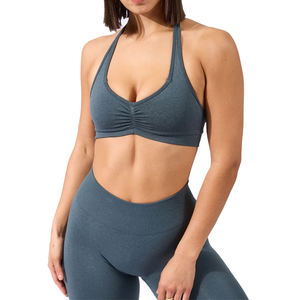 Conjunto Deportivo de 6 Piezas para Mujer, Ropa de Yoga sin Costuras, Ropa de Gimnasio para Entrenamiento, Venta al Por Mayor Personalizada - Product Image 3
