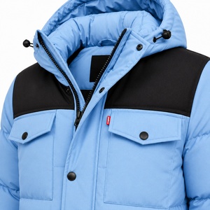 Fabricante de Chaquetas Parka Personalizadas al por Mayor, Abrigo de Invierno Acolchado Impermeable, Ropa de Exterior, Proveedor de Marca Privada OEM - Product Image 4