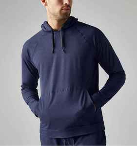 Sudaderas con Capucha Personalizadas con Logotipo para Hombre, Sudaderas de Invierno Sólidas con Capucha, 100% Poliéster, Deportivas, para Correr, Corte Regular, Transpirables, de Alta Calidad - Product Image 5