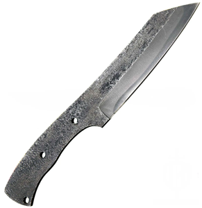 ชุดใบมีดเปล่า Nordic Forge 1095 Steel DIY สำหรับทำมีด EDC ใบมีดแบบ Fixed Blade  ผ่านกระบวนการ Acid Washed  แบบ Full Tang  OEM สำหรับมีดลอกหนังและมีดล่าสัตว์ - Product Image 4