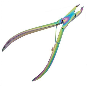 Surgical Grade Stainless Steel <b>Cuticle</b> Nipper Sharp Straight Mirror Polish Finish Professional Precision <b>Trimmer</b> for Clean Nail - Product Image 1