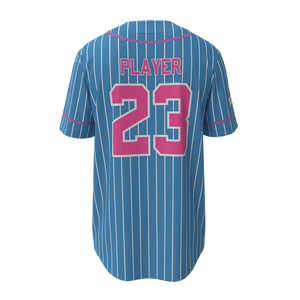 Custom Team Baseball Jersey Half Sleeve Button Up Uniform for Schools Clubs Leagues Personalized Logo <b>Name</b> Number - Product Image 2