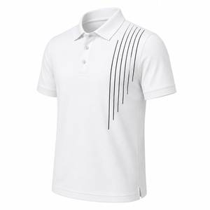 เสื้อผู้ชายทรงแอธเลติก แบรนด์ Elite รับสกรีนโลโก้ ระบายเหงื่อได้ดี เป็นมิตรต่อสิ่งแวดล้อม ดีไซน์สีตัดต่อ เหมาะสำหรับกอล์ฟ เทนนิส วิ่ง และออกกำลังกาย - Product Image 3
