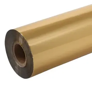 Lámina de Transferencia Térmica PET Holográfica de Alto Brillo, Color Oro Arcoíris, para Cajas de Cosméticos, Embalaje de Regalos, Impresión de Etiquetas, OEM, Venta al Por Mayor - Product Image 3