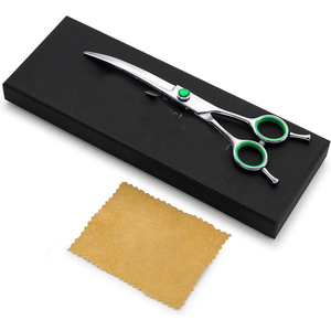 High Quality Pet Grooming <b>Scissors</b> <b>Curved</b> Professional Grooming <b>Scissors</b> - Product Image 5