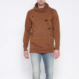 เสื้อฮู้ดดี้ผู้ชายแขนยาวแบบลำลองสั่งทำ OEM ขายดี ผ้าฝ้ายผสม ราคาสมเหตุสมผล สำหรับขายออนไลน์ - Product Image 2