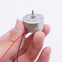 Moteur électrique miniature DC 3V 1730RPM en gros pour jouets DIY, générateur éolien, mini moteur électrique DIY, moteur de jouet DIY en gros