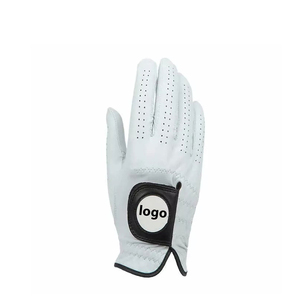 Gants de golf pour gaucher en cuir de mouton Cabretta souple, de qualité supérieure, avec logo personnalisé, fabriqués au Pakistan, vente en gros à bas prix - Product Image 2