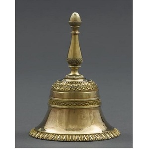 Campanas de Mano Tradicionales de Latón Hechas a Mano, Modernas, para Iglesia, Acabado Dorado, Forma Redonda, Adorno Decorativo, Tamaño Personalizado de Fábrica - Product Image 3