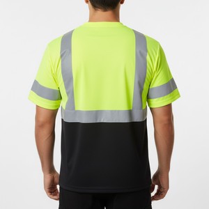 Camisa de Seguridad Reflectante Resistente para Trabajadores de Obras de Construcción y Equipos de Mantenimiento - Product Image 4