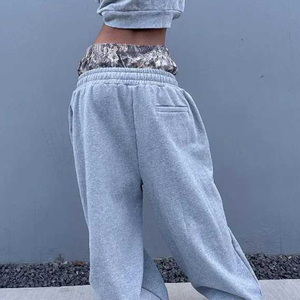 IRON ELEPHANT Men's High Waist Formal Drawstring Sweatpants Follow Your Heart Print Eco-Friendly Windproof Breathable 100% - Product Image 2