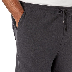 100% Cotton <b>Elastic</b> <b>Waist</b> Loose Fit Men <b>Trousers</b> For Sale Hot Selling Top Trending Custom Logo Breathable Men Sweatpants - Product Image 6