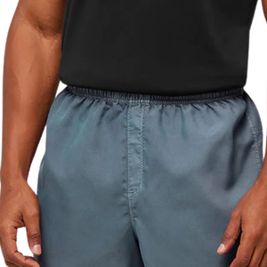 กางเกงกีฬาขาสั้นผู้ชาย น้ำหนักเบา 7 นิ้ว ทรงเข้ารูป สำหรับออกกำลังกาย วิ่ง ฟิตเนส สีน้ำเงินเข้ม - Product Image 6