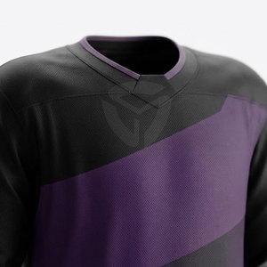 Ensemble d'uniformes de hockey sur glace sublimés, maillot d'équipe personnalisé, pantalon assorti, vêtements de sport durables et respirants pour l'entraînement et les matchs - Product Image 5