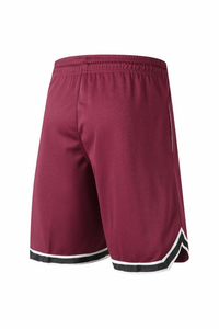 Shorts de sport décontractés pour hommes, style été, respirants, séchage rapide, 100 % polyester, couleur unie, vente chaude - Product Image 4