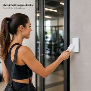 Lecteur de contrôle d'accès intelligent compact avec RS485 crypté, Wiegand, OSDP et protection IP65 - Product Image 3