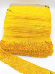 Cadena de encaje dorada con flecos de borlas – Adorno decorativo para costura, manualidades, ropa y accesorios para el hogar - Product Image 5