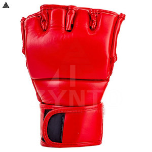 Gants de boxe et de MMA personnalisés de haute qualité à faible MOQ, en cuir de vachette, avec logo personnalisé - Product Image 2