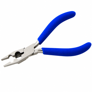<b>Rosary</b> Pliers with Flat Nose Jaws 130mm Jewelry Making Wire Forming Tool ZetomedPro - Product Image 2