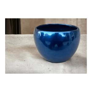 Best Quality Metal <b>Small</b> <b>Pot</b> Planter Multi Purpose Blue Color <b>for</b> Home <b>Indoor</b> and Outdoor <b>Plant</b> Decoration Use from India Garden - Product Image 3
