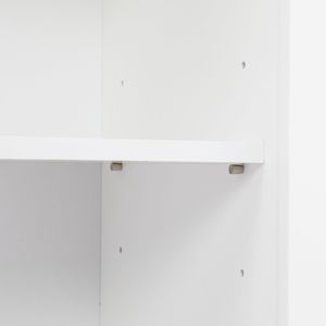 Credenza a Due Ante Intagliata in Stile Antico e Contemporaneo, Assemblata in Quercia e Vetro, Arredamento per Soggiorno in Stile Rustico - Product Image 3