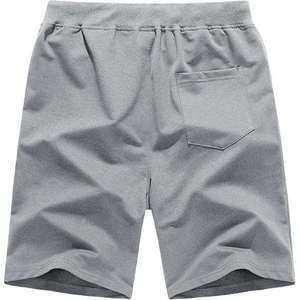 Shorts d'été décontractés pour hommes à prix abordable, taille haute, respirants, en toile polyester/coton, couleur unie, coupe ajustée, avec doublure polaire 2026 - Product Image 6